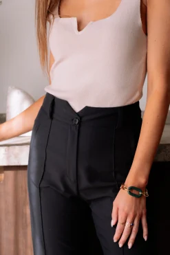 Pantalons-EASY-CLOTHES Pantalon Zane CREATION - bleu foncéEasy Clothes Bleu foncé