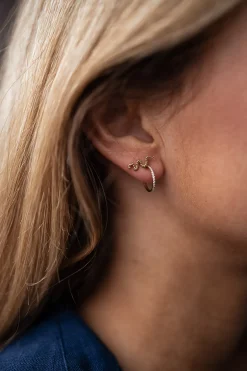 Boucles d'oreilles-EASY-CLOTHES Piercing Alys - DoréEasy Clothes Doré       
