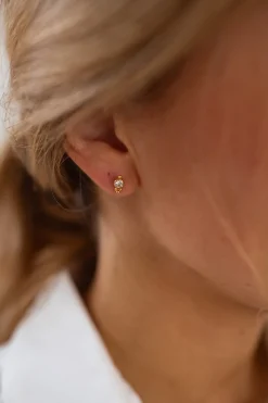 Boucles d'oreilles-EASY-CLOTHES Piercing Satine - doréEasy Clothes Doré       