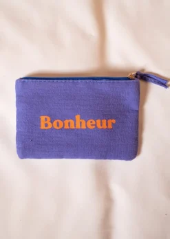 Sacs & Pochettes-EASY-CLOTHES Pochette Bonheur - Bleue - Accessoires Easy Clothes Bleu majorelle       