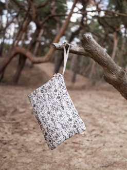 Sacs & Pochettes-EASY-CLOTHES Pochette Evka - écrue et noireEasy Clothes Écrue et noire       