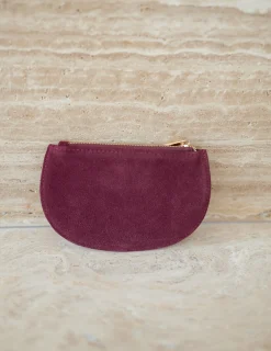 Sacs & Pochettes-EASY-CLOTHES Porte monnaie Toina - bordeauxEasy Clothes Bordeaux       