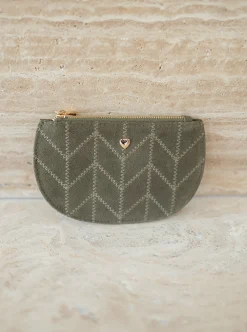 Sacs & Pochettes-EASY-CLOTHES Porte monnaie Toina - kakiEasy Clothes Kaki       