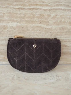 Sacs & Pochettes-EASY-CLOTHES Porte monnaie Toina - marronEasy Clothes Marron       