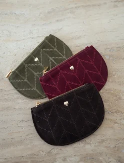 Sacs & Pochettes-EASY-CLOTHES Porte monnaie Toina - marronEasy Clothes Marron