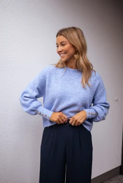 Pulls & Gilets-EASY-CLOTHES Pull - Celian - bleuEasy Clothes Bleu