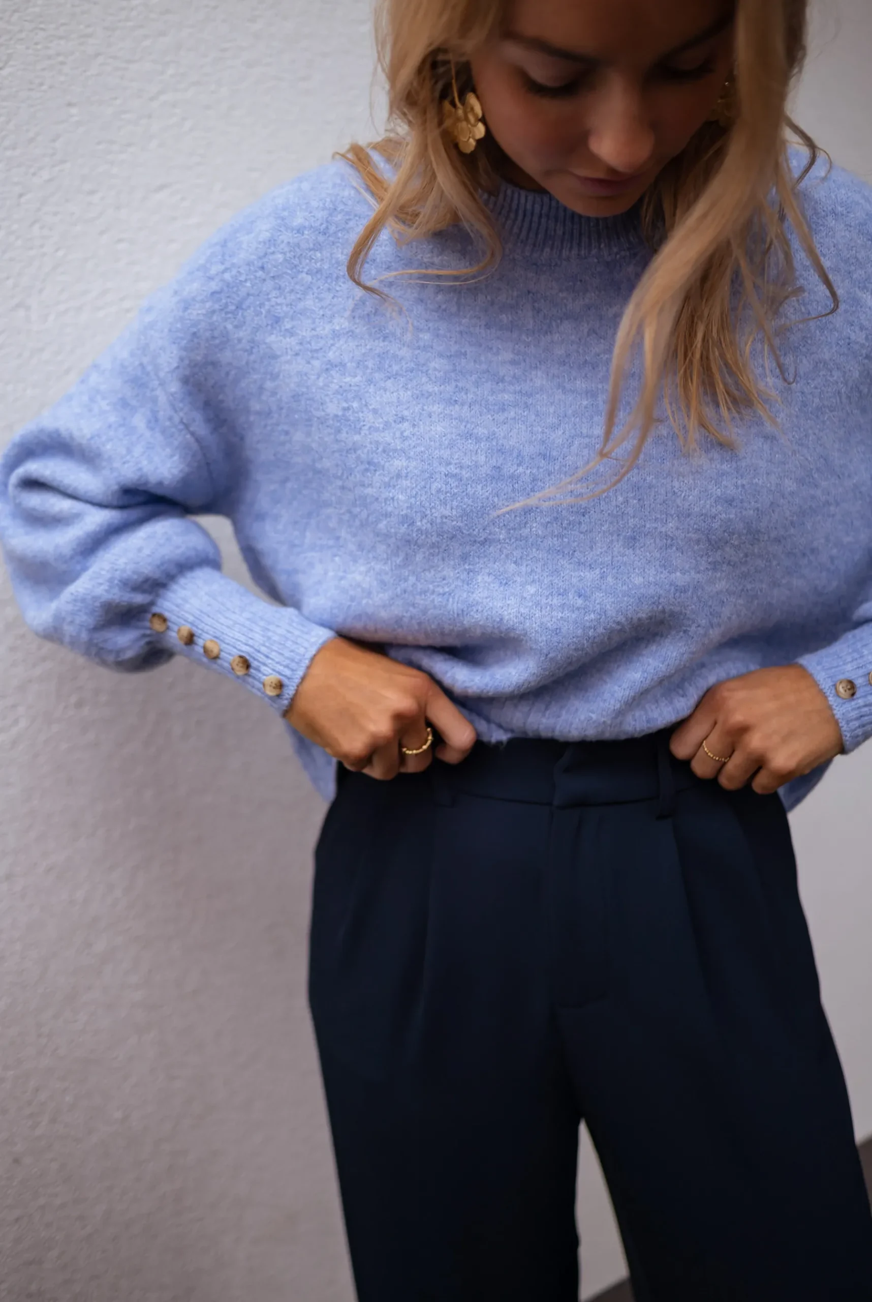 Pulls & Gilets-EASY-CLOTHES Pull - Celian - bleuEasy Clothes Bleu