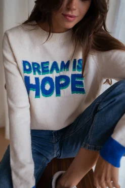 Pulls & Gilets-EASY-CLOTHES Pull Dream - écruEasy Clothes Écru       