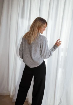 Pulls & Gilets-EASY-CLOTHES Pull Erza - grisEasy Clothes Gris       