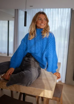 Pulls & Gilets-EASY-CLOTHES Pull Gabou - bleuEasy Clothes Bleu