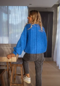 Pulls & Gilets-EASY-CLOTHES Pull Gabou - bleuEasy Clothes Bleu       