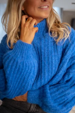 Pulls & Gilets-EASY-CLOTHES Pull Gabou - bleuEasy Clothes Bleu       