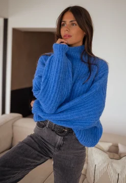 Pulls & Gilets-EASY-CLOTHES Pull Gabou - bleuEasy Clothes Bleu       