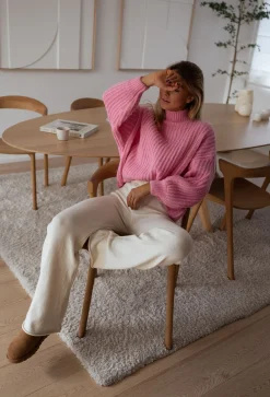 Pulls & Gilets-EASY-CLOTHES Pull Gabou - rose poudréEasy Clothes Rose poudré
