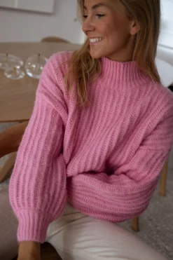 Pulls & Gilets-EASY-CLOTHES Pull Gabou - rose poudréEasy Clothes Rose poudré