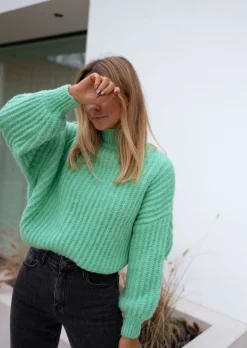 Pulls & Gilets-EASY-CLOTHES Pull Gabou - vertEasy Clothes Vert       