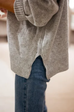 Pulls & Gilets-EASY-CLOTHES Pull Josa - GrisEasy Clothes Gris       