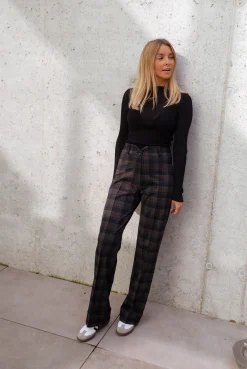 Pulls & Gilets-EASY-CLOTHES Pull Lucie - en maille fine noirEasy Clothes En maille fine noir       