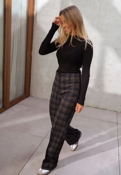 Pulls & Gilets-EASY-CLOTHES Pull Lucie - en maille fine noirEasy Clothes En maille fine noir       