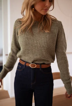 Pulls & Gilets-EASY-CLOTHES Pull Marina - vertEasy Clothes Vert       