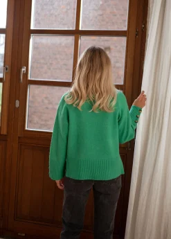 Pulls & Gilets-EASY-CLOTHES Pull Matis - vertEasy Clothes Vert       