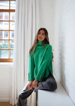 Pulls & Gilets-EASY-CLOTHES Pull Matis - vertEasy Clothes Vert       