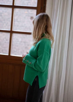 Pulls & Gilets-EASY-CLOTHES Pull Matis - vertEasy Clothes Vert       