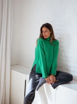 Pulls & Gilets-EASY-CLOTHES Pull Matis - vertEasy Clothes Vert       