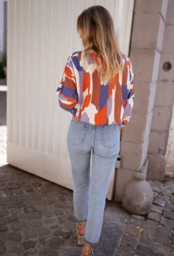 Pulls & Gilets-EASY-CLOTHES Pull Meryl - à motifsEasy Clothes À motifs       