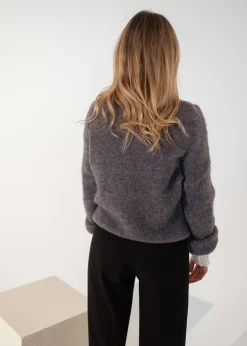 Pulls & Gilets-EASY-CLOTHES Pull Satou - gris foncéEasy Clothes Gris foncé       
