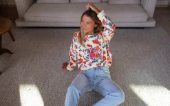 Pulls & Gilets-EASY-CLOTHES Pull Weston - à fleursEasy Clothes À fleurs       