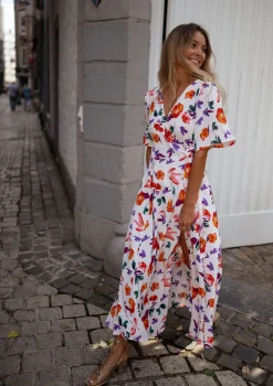 Robes-EASY-CLOTHES Robe Amaria - à fleursEasy Clothes À fleurs