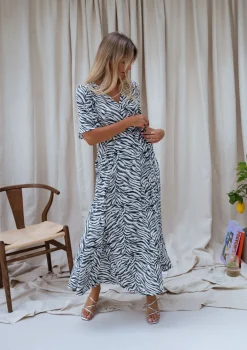 Robes-EASY-CLOTHES Robe Amaria - zébréeEasy Clothes Zébrée       