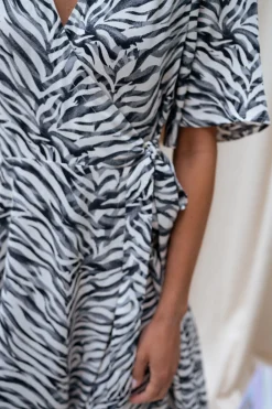 Robes-EASY-CLOTHES Robe Amaria - zébréeEasy Clothes Zébrée       