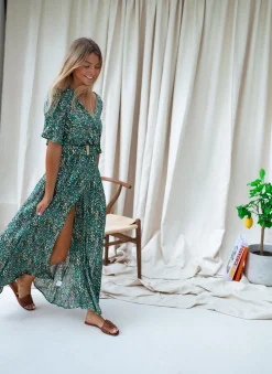 Robes-EASY-CLOTHES Robe Ariana - verteEasy Clothes Verte       