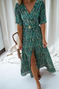 Robes-EASY-CLOTHES Robe Ariana - verteEasy Clothes Verte       