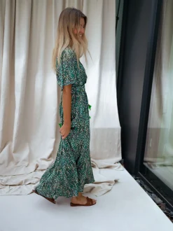 Robes-EASY-CLOTHES Robe Ariana - verteEasy Clothes Verte       