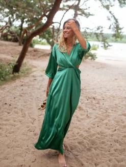 Robes-EASY-CLOTHES Robe Bacall - verteEasy Clothes Verte       