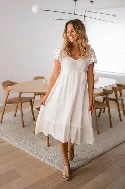 Robes-EASY-CLOTHES Robe Bridget - écruEasy Clothes Écru       