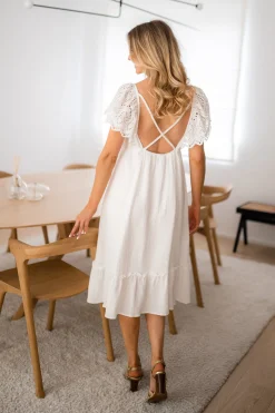 Robes-EASY-CLOTHES Robe Bridget - écruEasy Clothes Écru       