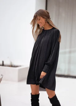 Robes-EASY-CLOTHES Robe Chiara - noireEasy Clothes Noire       