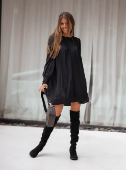 Robes-EASY-CLOTHES Robe Chiara - noireEasy Clothes Noire       
