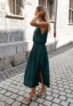 Robes-EASY-CLOTHES Robe Dalie - vert canardEasy Clothes Vert canard       