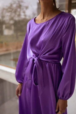 Robes-EASY-CLOTHES Robe Elena - mauveEasy Clothes Mauve       