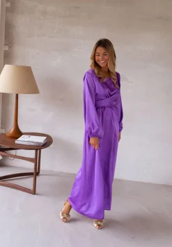 Robes-EASY-CLOTHES Robe Elena - mauveEasy Clothes Mauve       