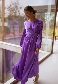 Robes-EASY-CLOTHES Robe Elena - mauveEasy Clothes Mauve       
