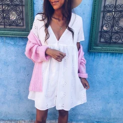 Robes-EASY-CLOTHES Robe Flora - blancheEasy Clothes Blanche