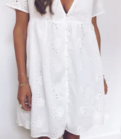 Robes-EASY-CLOTHES Robe Flora - blancheEasy Clothes Blanche       
