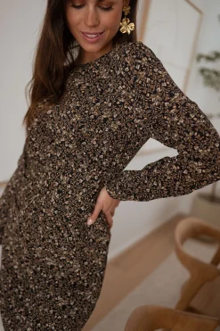 Robes-EASY-CLOTHES Robe Herby - à fleursEasy Clothes À fleurs