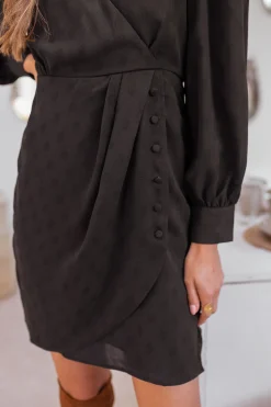 Robes-EASY-CLOTHES Robe Jima - noireEasy Clothes Noire       